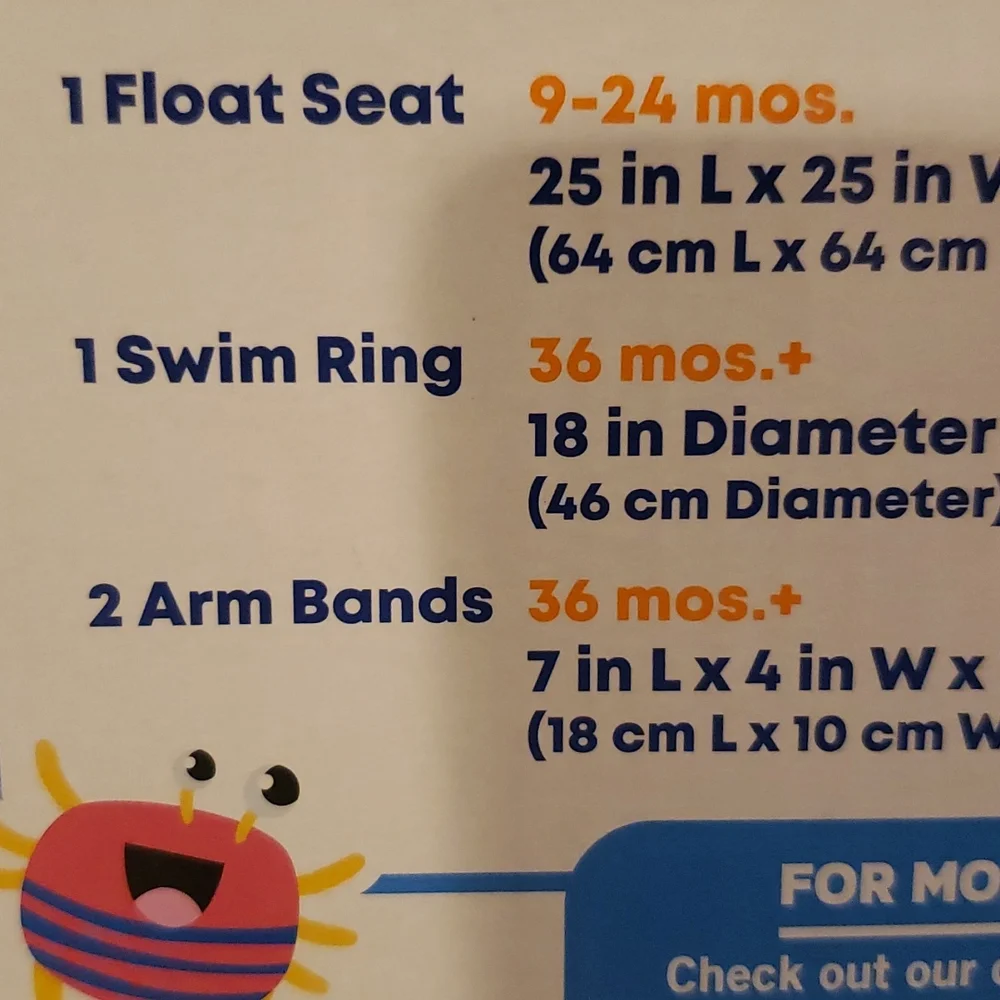 Banzai Jr. 5 piece swim set